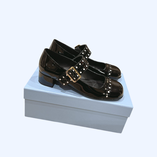 [ 프라다 ] 25ss 메리제인 펌프스