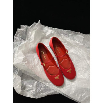 [Prada] 프라다 나파 가죽 발레리나 슈즈