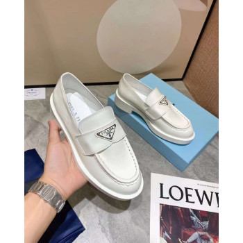 [Prada] 프라다 페이던트 가죽 로퍼