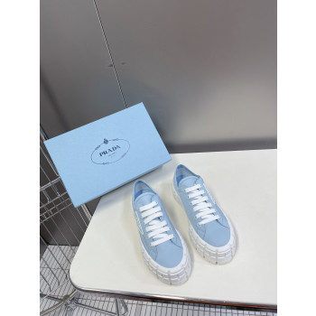[ 프라다 ] 플랫폼 나일론 개버딘 스니커즈