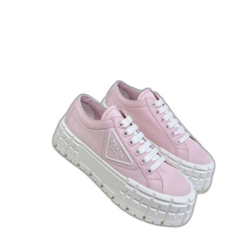 [ 프라다 ] 플랫폼 나일론 개버딘 스니커즈