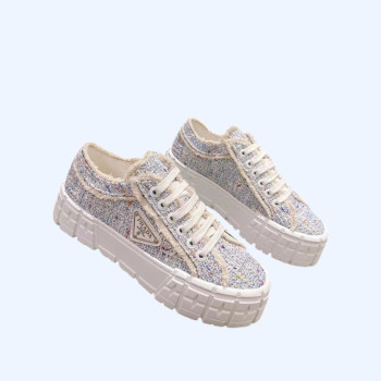 [ 프라다 ] 더블 휠 스니커즈