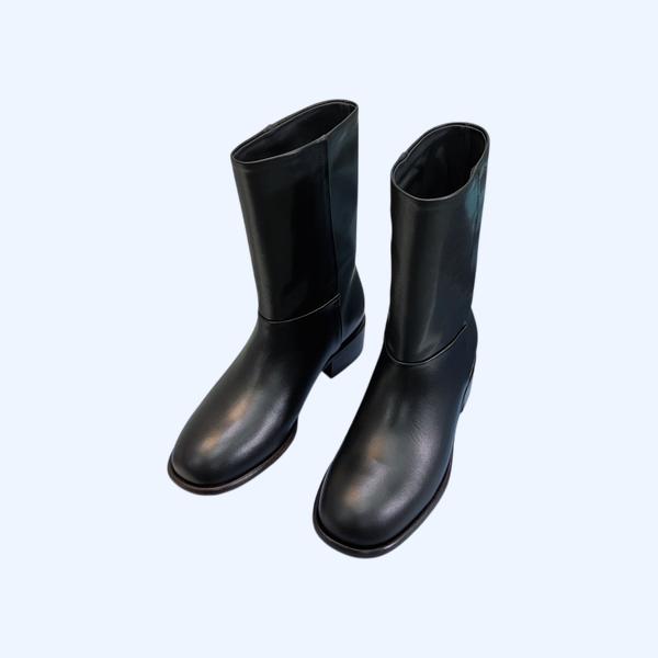 [ Prada ] 프라다 가죽 미들 부츠