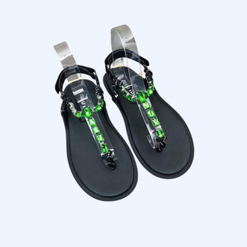 [Miu Miu] 미우미우 코튼 코드 통 샌들