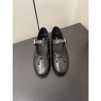 [Miu Miu] 미우미우 가죽 발레리나