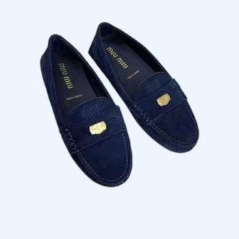 [Miu Miu] 미우미우 스웨이드 로퍼