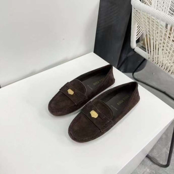 [Miu Miu] 미우미우 스웨이드 로퍼