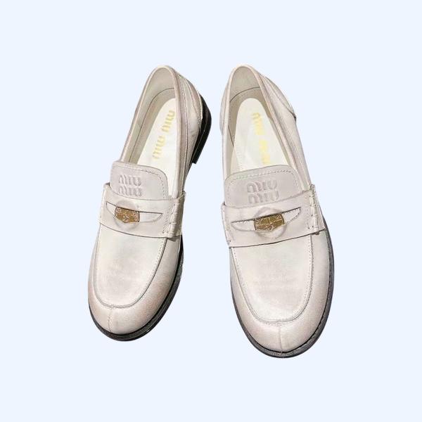 [Miu Miu] 미우미우 빈티지 가죽 페니 로퍼