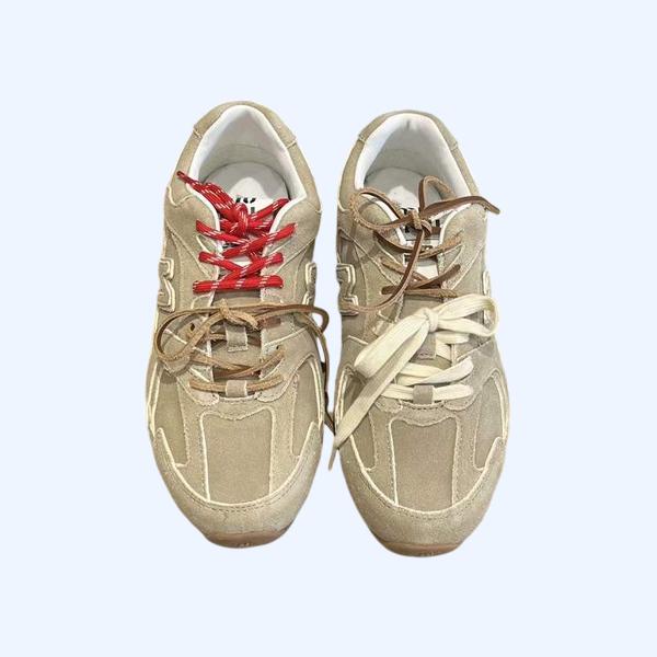 [Miu Miu] 미우미우 x 뉴발란* 스웨이드 메쉬 스니커즈