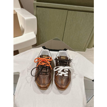 [Miu Miu] 미우미우 x 뉴발란* 스웨이드 메쉬 스니커즈