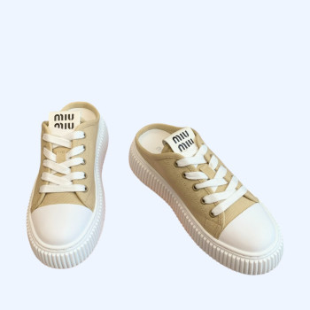 [ 미우미우 ] 플랫폼 스니커즈 뮬