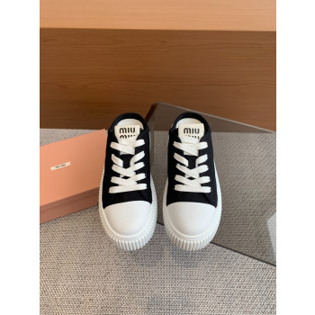 [ 미우미우 ] 플랫폼 스니커즈 뮬