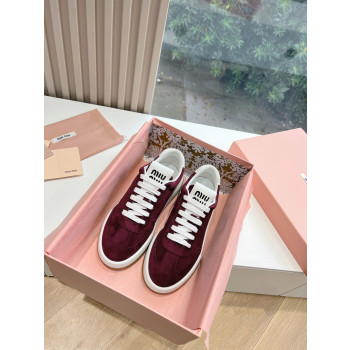[ Miu Miu ] 미우미우 스웨이드 스니커즈