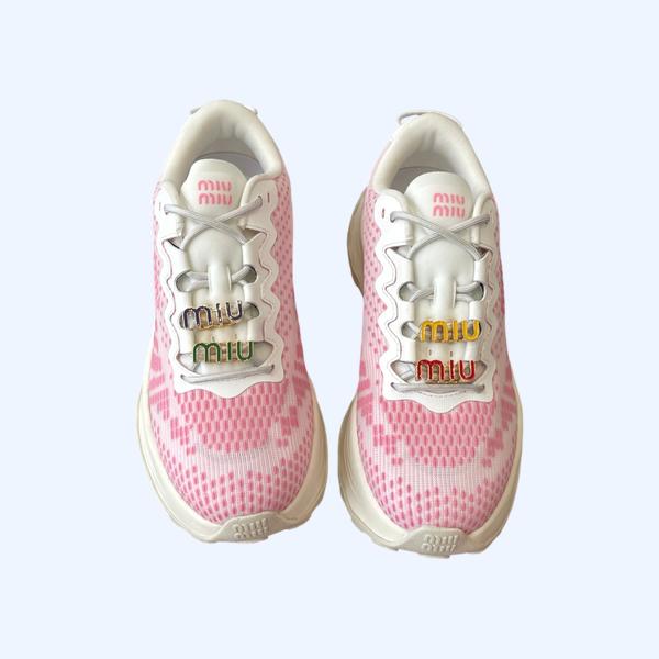 [ Miu Miu ] 미우미우 테크니컬 패브릭 스니커즈