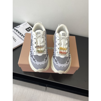 [ Miu Miu ] 미우미우 테크니컬 패브릭 스니커즈