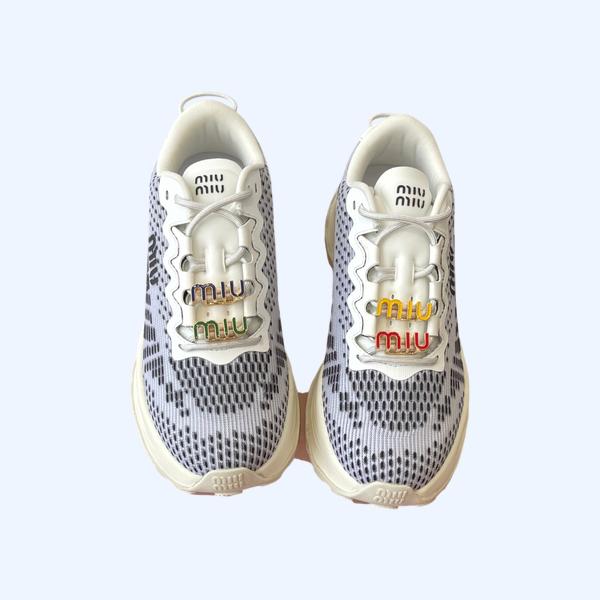 [ Miu Miu ] 미우미우 테크니컬 패브릭 스니커즈