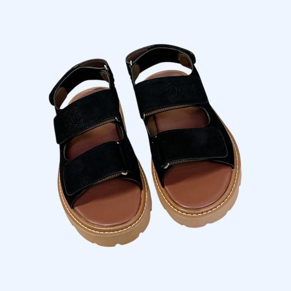 [ Celine ] 셀린느 벨크로 샌들