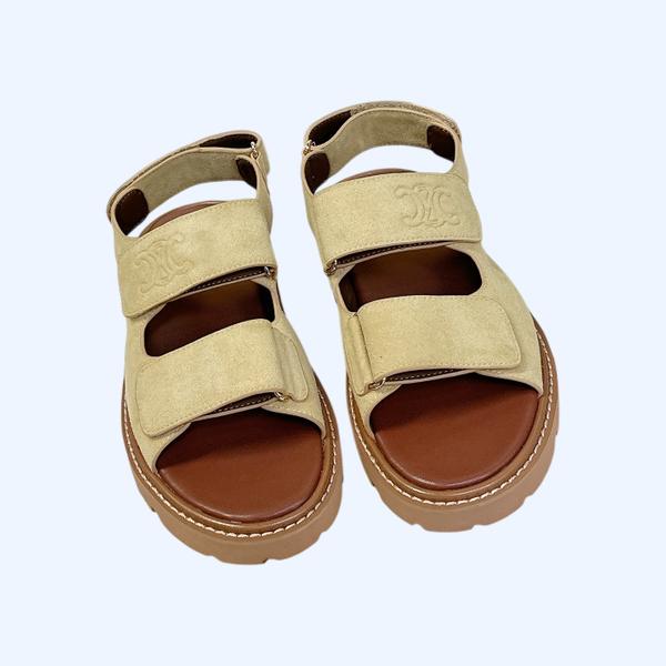 [ Celine ] 셀린느 벨크로 샌들