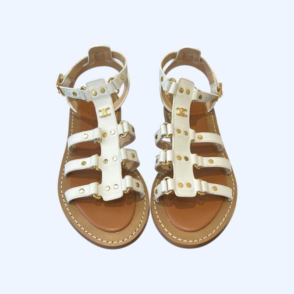 [ Celine ] 셀린느 티피 슬라이드 샌들