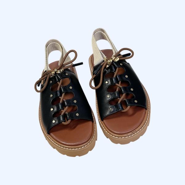 [ Celine ] 셀린느 빌리 청키 샌들