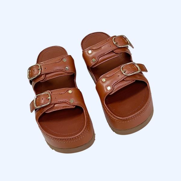 [ Celine ] 셀린느 폴리 웨지 뮬