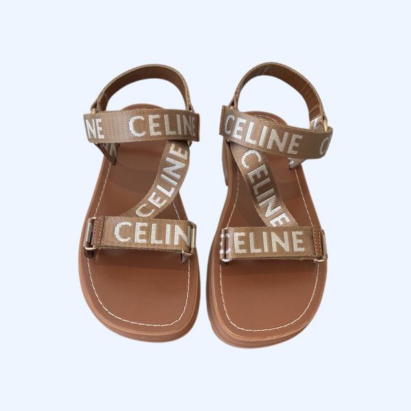 [ Celine ] 셀린느 레오 스트래피 샌들