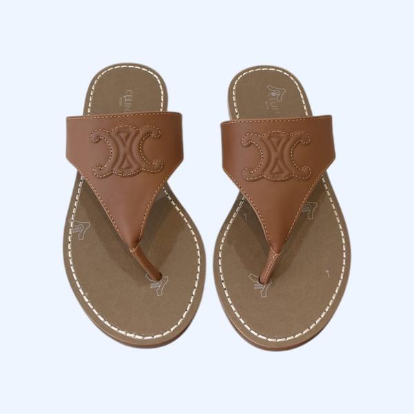 [ Celine ] 셀린느 트리오페 플리플랍 조리샌들