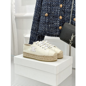 [ Celine ] 셀린느 레 에스파드리유 레이스업 캔버스