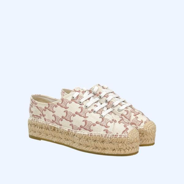 [ Celine ] 셀린느 레 에스파드리유 레이스업 캔버스