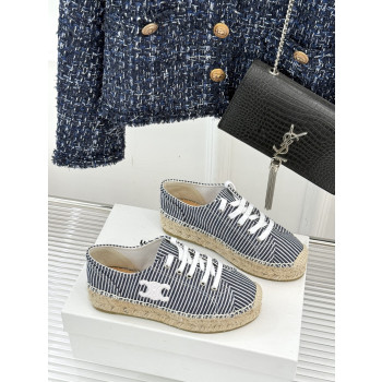 [ Celine ] 셀린느 레 에스파드리유 레이스업 캔버스