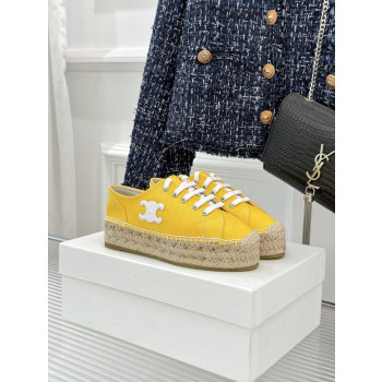 [ Celine ] 셀린느 레 에스파드리유 레이스업 캔버스