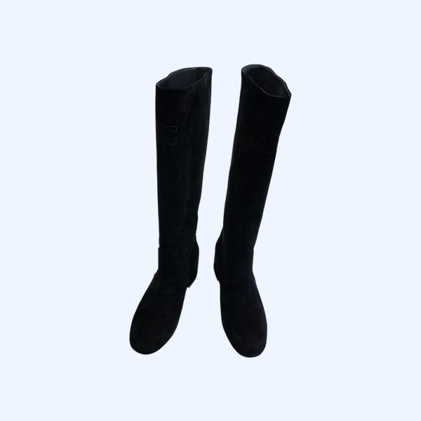 [ Celine ] 셀린느 스웨이드 롱 부츠