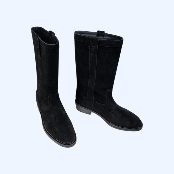 [ Celine ] 셀린느 스웨이드 부츠