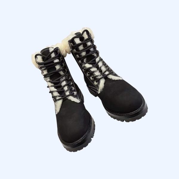 [Celine] 셀린느 커트 레이스업 미드 부츠