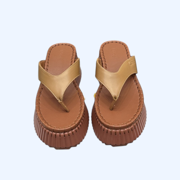 [ Chloe ] 끌로에 Nama 웨지 슬라이드