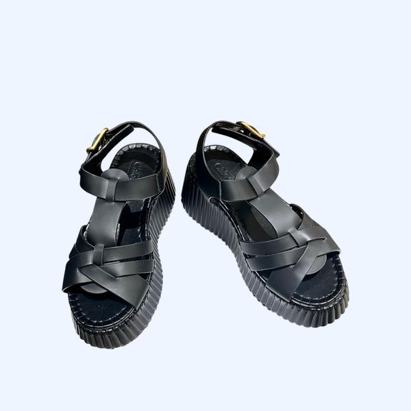 [ Chloe ] 끌로에 나마 웨지 샌들