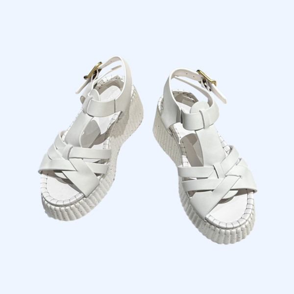 [ Chloe ] 끌로에 나마 웨지 샌들