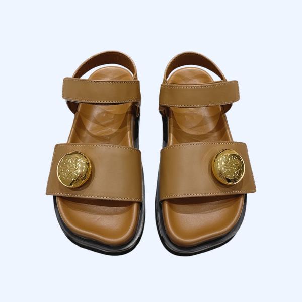 [ Loewe ] 로에베 페블 퍼스벳 샌들