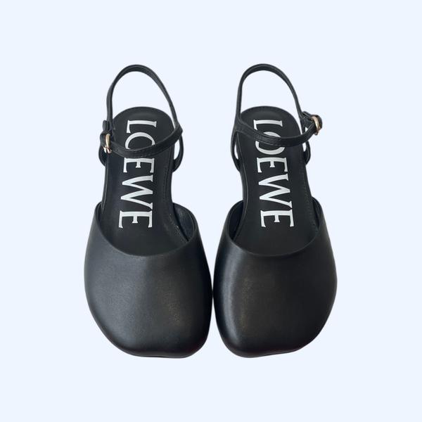 [ Loewe ] 로에베 스트랩 뮬 샌들