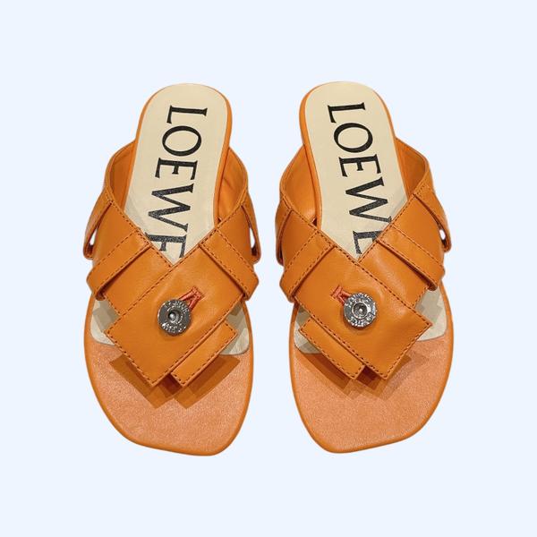 [ Loewe ] 로에베 토이 Panta 토 포스트 샌들