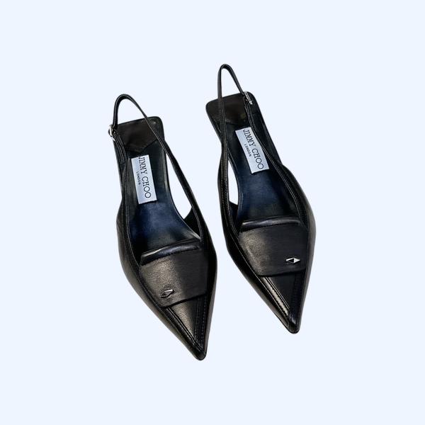 [ Jimmy Choo ] 지미추 스틸레토 슬링백