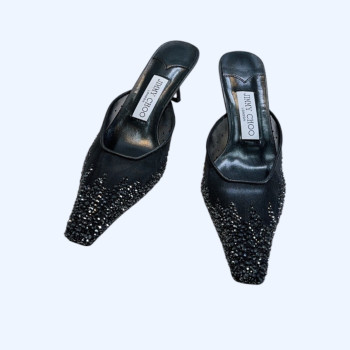 [ Jimmy Choo ] 지미추 비비 뮬 힐