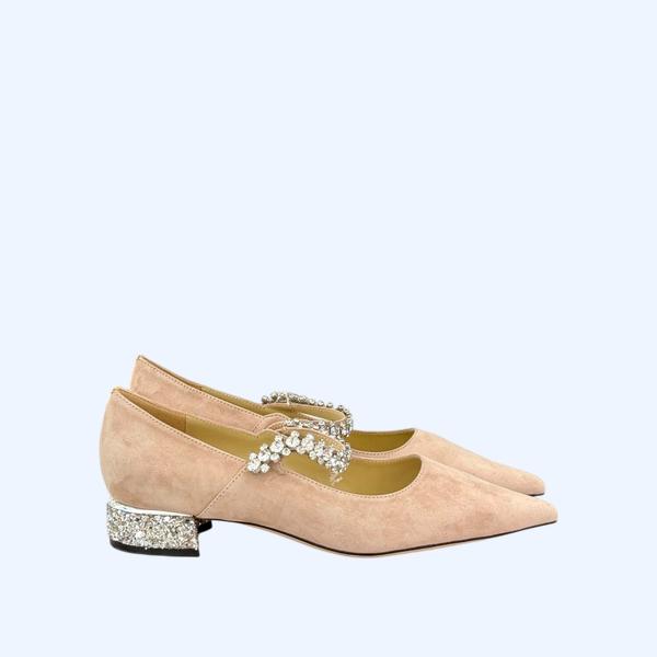 [ Jimmy Choo ] 지미추 BING PUMP 플랫슈즈