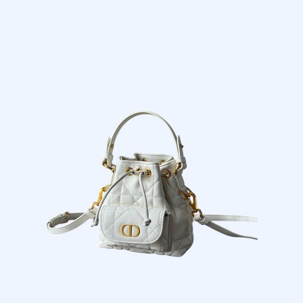 [ Dior ] 디올 Caro 미니 버킷백