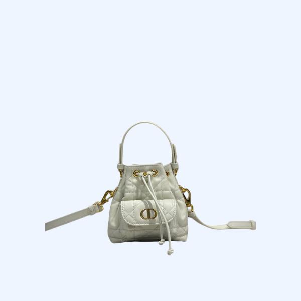 [ Dior ] 디올 Caro 미니 버킷백