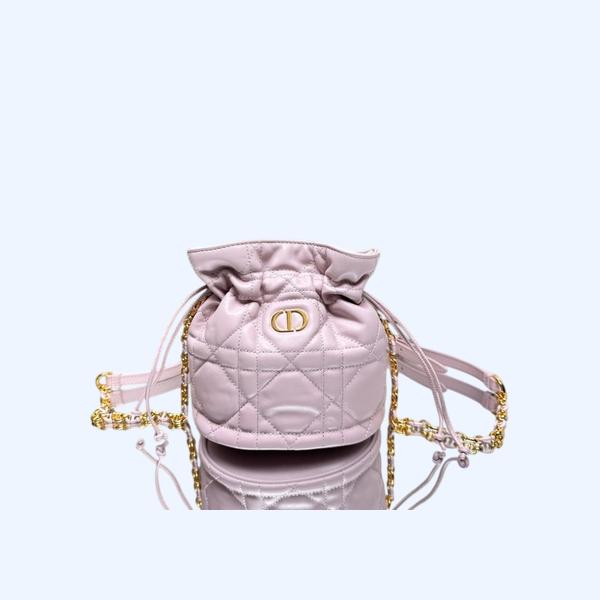 [ Dior ] 디올 Miss Caro 드로우스트링 미니 버킷백