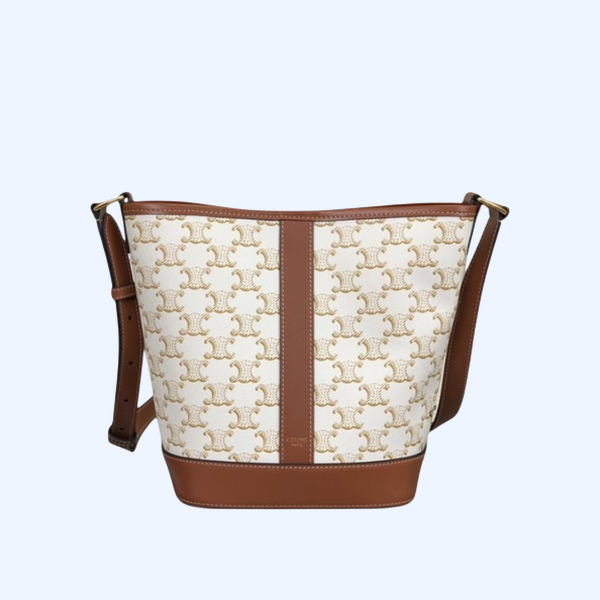 [ Celine ] 셀린느 트리옹프 캔버스 스몰 버킷백