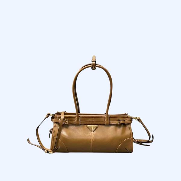 [Prada] 프라다 미디엄 가죽 핸드백