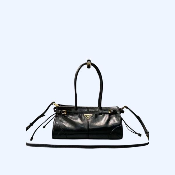 [Prada] 프라다 미디엄 가죽 핸드백