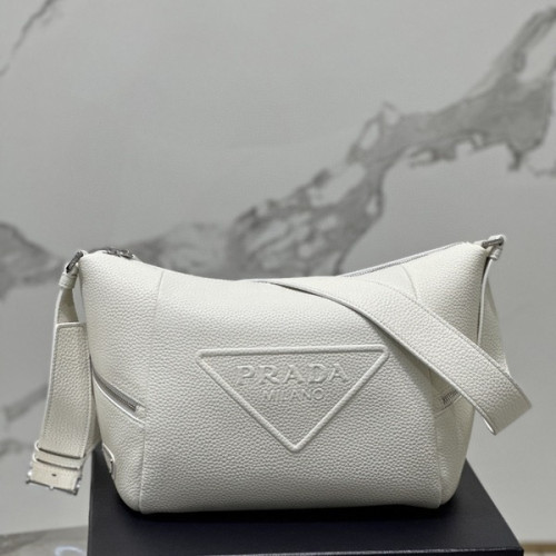 [ Prada ] 프라다 레더 로고 숄더 크로스백